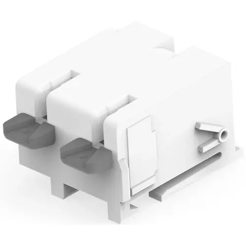 Leiterplattenklemme, 2-polig, RM 8 mm, AWG 24-18, 5 A, Push-in, natur, 2318582-2 Expressversand