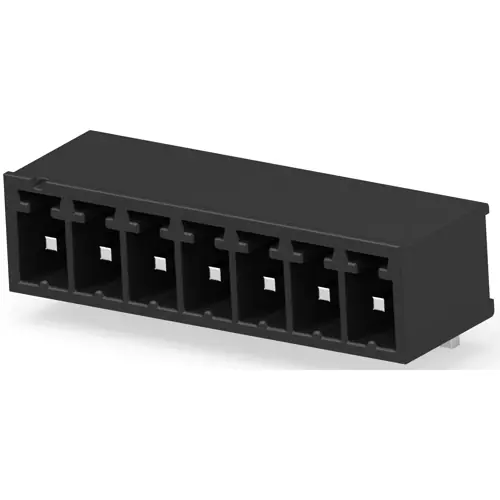 Preiswert Leiterplattenklemme, 7-polig, RM 3.81 mm, 11 A, Stift, schwarz, 2342077-7