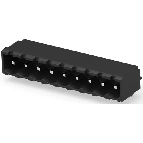 Sichere Zahlung Leiterplattenklemme, 9-polig, RM 5.08 mm, 15 A, Stift, schwarz, 2342083-9