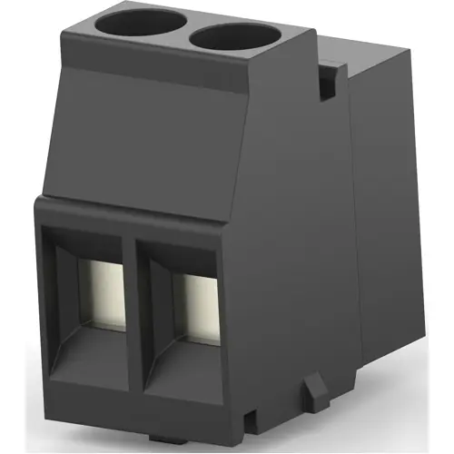 Leiterplattenklemme, 2-polig, RM 5 mm, 0,05-3,31 mm², 17.5 A, Käfigklemme, schwarz, 2363965-2 Neuheit