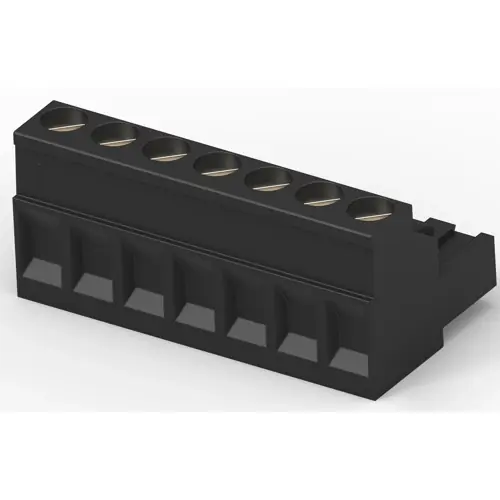 Bestpreis Leiterplattenklemme, 7-polig, RM 10.16 mm, 0,05-3 mm², 15 A, Käfigklemme, grün, 282809-7