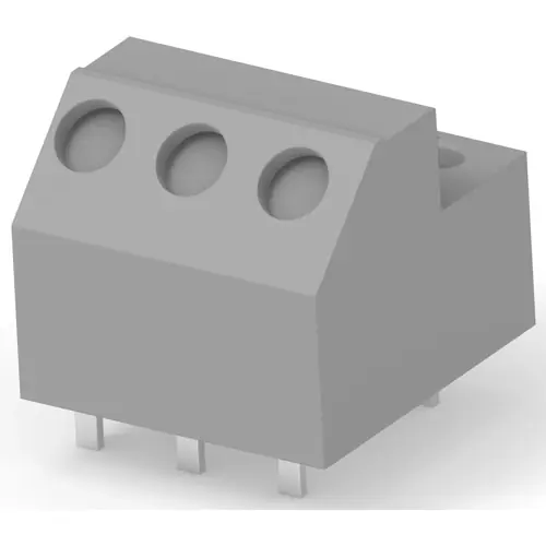 Leiterplattenklemme, 3-polig, RM 5.08 mm, AWG 20-14, 12 A, Push-in, grau, 2834114-2 Preisknaller