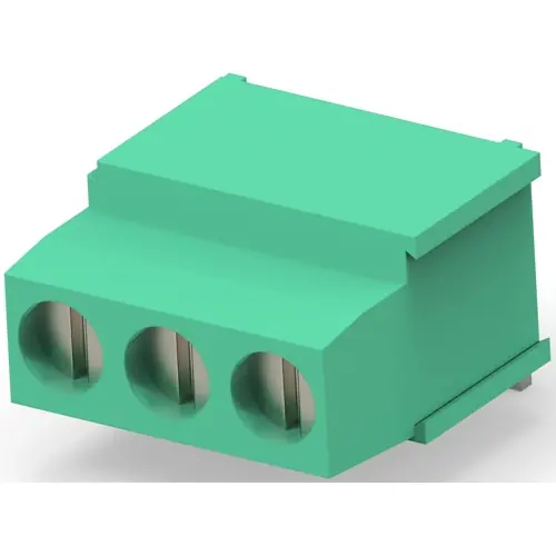 Preisreduziert Leiterplattenklemme, 3-polig, RM 5 mm, 0,05-3 mm², 17.5 A, Käfigklemme, grün, 284410-3