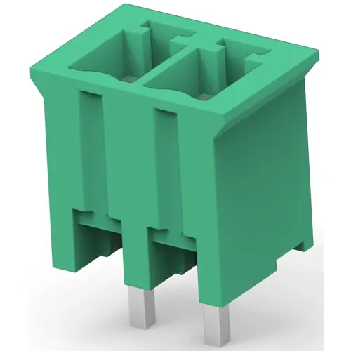 Heißes Angebot Leiterplattenklemme, 2-polig, RM 3.81 mm, 0,05-2 mm², 11 A, Stift, grün, 284517-2