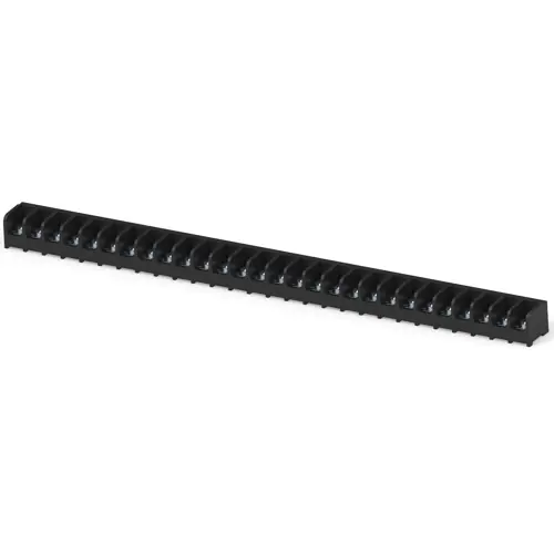 Must-Have Leiterplattenklemme, 28-polig, 0,3-3,0 mm², 25 A, Schraubanschluss, schwarz, 4-1546158-2
