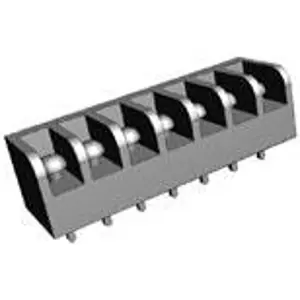 Abverkauf Leiterplattenklemme, 7-polig, 0,05-1,3 mm², 10 A, Schraubanschluss, schwarz, 5-1437646-4