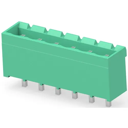 Meistverkauft Leiterplattenklemme, 6-polig, RM 5.08 mm, 0,05-3 mm², 15 A, Stift, grün, 796636-6