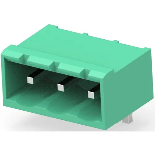 Rabatt Leiterplattenklemme, 3-polig, RM 5.08 mm, 0,05-3 mm², 15 A, Stift, grün, 796638-3