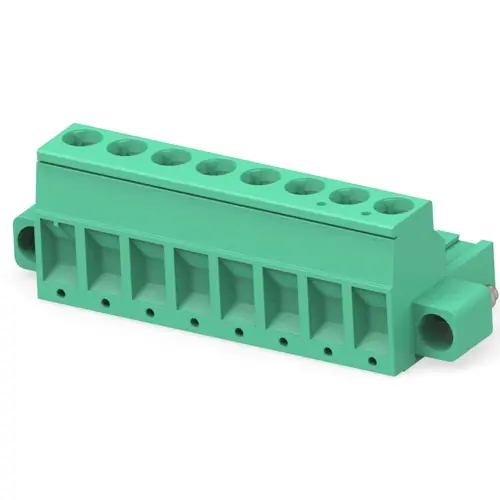 Leiterplattenklemme, 8-polig, RM 5 mm, 0,05-3 mm², 15 A, Käfigklemme, grün, 796858-8 Super-Preis