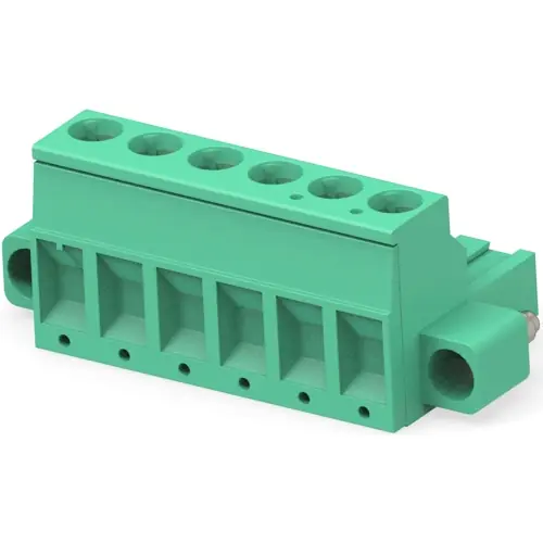 Knallerangebot Leiterplattenklemme, 6-polig, RM 5.08 mm, 0,05-3 mm², 15 A, Käfigklemme, grün, 796859-6