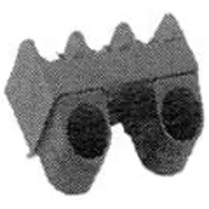 Leiterplattenklemme, 2-polig, 0,326-5,26 mm², 30 A, Schnellanschluss, schwarz, 1-1437659-2 Gratis Versand