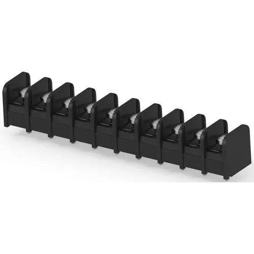 Direkt Vom Hersteller Leiterplattenklemme, 10-polig, 0,3-3,0 mm², 20 A, Schraubanschluss, schwarz, 1-1437664-4
