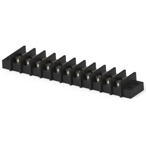 Gratis Versand Leiterplattenklemme, 11-polig, 0,3-3,0 mm², 20 A, Schraubanschluss, schwarz, 1-1546306-1