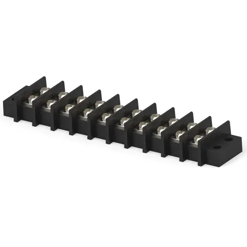 Leiterplattenklemme, 10-polig, 0,3-2,0 mm², 25 A, Schnellanschluss, schwarz, 1-1546671-0 Jetzt Bestellen