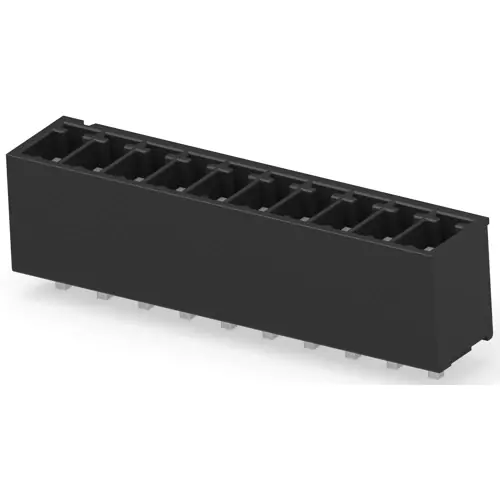 Leiterplattenklemme, 10-polig, RM 3.5 mm, 11 A, Stift, schwarz, 1-2342071-0 Must-Have