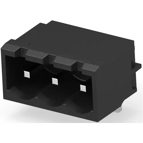 Leiterplattenklemme, 3-polig, RM 5 mm, 15 A, Stift, schwarz, 1776148-3 Mega-Angebot