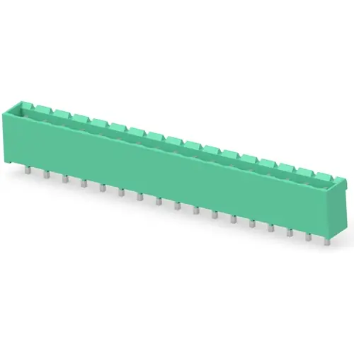 Leiterplattenklemme, 17-polig, RM 5.08 mm, 0,05-3 mm², 15 A, Stift, grün, 1-796636-7 Letzte Chance