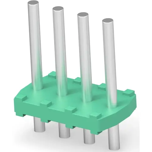 Direktkauf Leiterplattenklemme, 4-polig, RM 3.5 mm, 0,5-1,5 mm², 2 A, Stift, grün, 1986718-4
