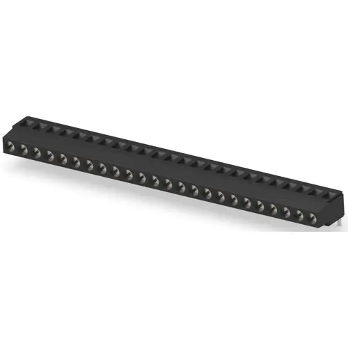 Top-Seller Leiterplattenklemme, 24-polig, RM 5.08 mm, 0,05-3 mm², 17.5 A, Käfigklemme, schwarz, 2-1546073-4