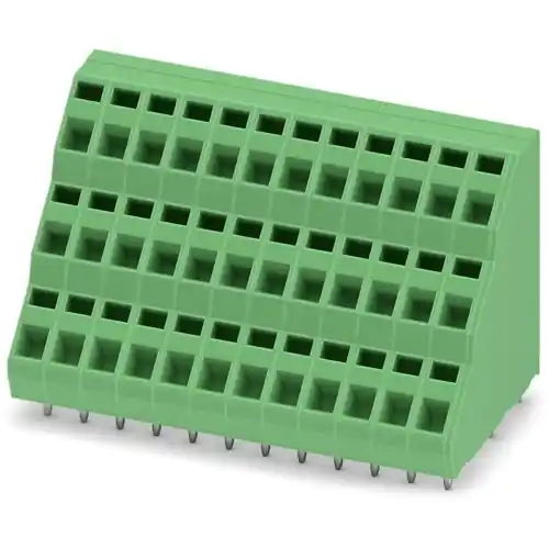 Mega-Angebot Leiterplattenklemme, 36-polig, RM 5.08 mm, 0,2-2,5 mm², 12 A, Federklemmanschluss, grün, 1991671