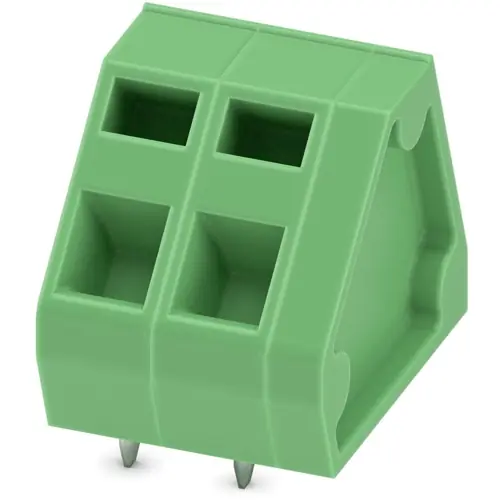 Leiterplattenklemme, 2-polig, RM 5.08 mm, 0,2-2,5 mm², 12.7 A, Federklemmanschluss, grün, 1764202 Sichere Zahlung