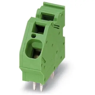 Leiterplattenklemme, 1-polig, RM 10 mm, 0,2-16 mm², 76 A, Federklemmanschluss, gelb/grün, 1711747 Nur Heute