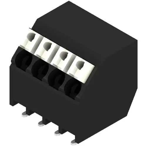 Online Kaufen Leiterplattenklemme, 4-polig, RM 3.5 mm, 0,13-1,5 mm², 12 A, Federklemmanschluss, schwarz, 1473330000
