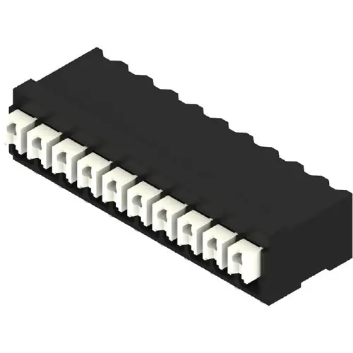 Mega-Angebot Leiterplattenklemme, 10-polig, RM 3.5 mm, 0,13-1,5 mm², 12 A, Federklemmanschluss, schwarz, 1473590000