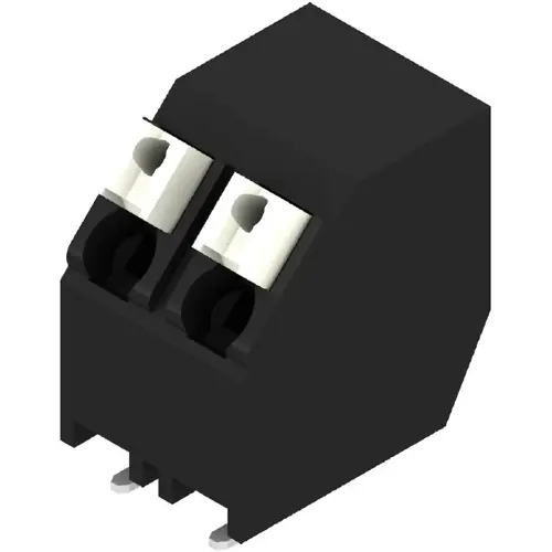 Top-Angebot Leiterplattenklemme, 2-polig, RM 5 mm, 0,13-1,5 mm², 12 A, Federklemmanschluss, schwarz, 1473690000