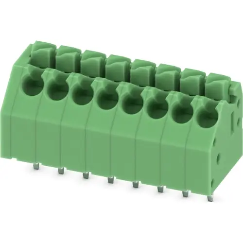 Leiterplattenklemme, 8-polig, RM 3.5 mm, 0,2-1,5 mm², 8 A, Push-in, grün, 1985027 Top-Angebot