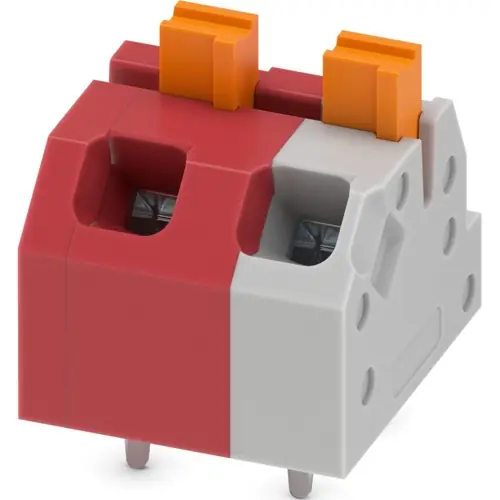 Leiterplattenklemme, 2-polig, RM 5 mm, 0,2-1,5 mm², 16 A, Push-in, mehrfarbig, 1768814 Preiswert