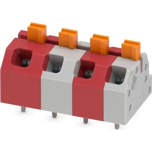 Direktkauf Leiterplattenklemme, 4-polig, RM 5 mm, 0,2-1,5 mm², 16 A, Push-in, mehrfarbig, 1768832