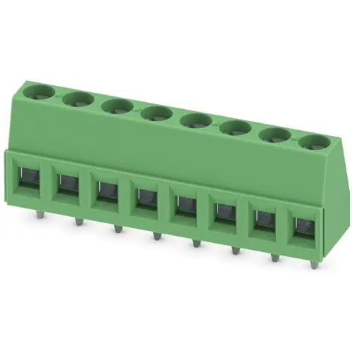 Leiterplattenklemme, 8-polig, RM 5.08 mm, 0,14-2,5 mm², 17.5 A, Schraubanschluss, grün, 1715789 Neu Im Sortiment