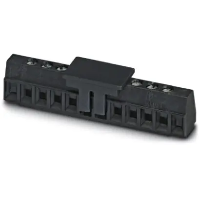 Leiterplattenklemme, 2-polig, RM 3.81 mm, 0,14-1,5 mm², 8 A, Schraubanschluss, schwarz, 1727230 Finale Aktion