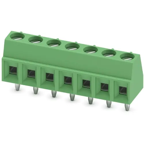 Sofort Bestellen Leiterplattenklemme, 7-polig, RM 3.81 mm, 0,14-1,5 mm², 13.5 A, Schraubanschluss, grün, 1727065