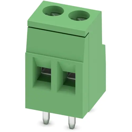 Leiterplattenklemme, 2-polig, RM 5.08 mm, 0,14-2,5 mm², 24 A, Schraubanschluss, grün, 1730502 Sofort Bestellen