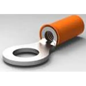 Unisolierter Ringkabelschuh, 1,04-2,62 mm², AWG 16 bis 14, 5 mm, grün, 1-322338-0 Finale Aktion