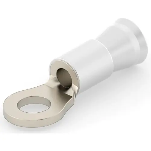 Zertifiziert Unisolierter Ringkabelschuh, 0,26-2,65 mm², AWG 22 bis 16, 3.02 mm, metall, 322363