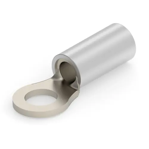 Schneller Versand Unisolierter Ringkabelschuh, 1,04-2,62 mm², AWG 16 bis 14, 3.68 mm, M3,5, metall, 323158