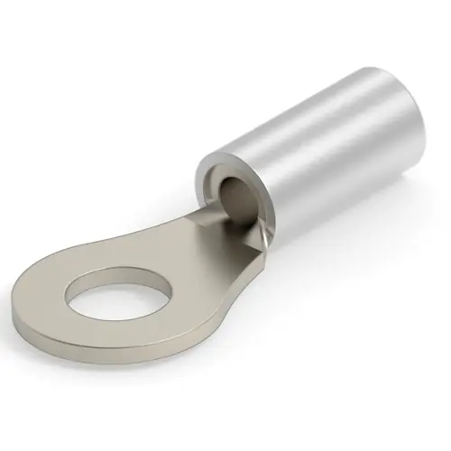 Preis Gesenkt Unisolierter Ringkabelschuh, 1,04-2,62 mm², AWG 16 bis 14, 4.34 mm, M4, metall, 323160