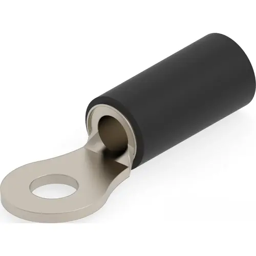 Must-Have Isolierter Ringkabelschuh, 5,26 mm², AWG 10, 4.34 mm, M8, schwarz, 1577646-1