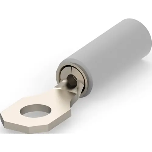 Isolierter Ringkabelschuh, 0,518 mm², AWG 20, 3.02 mm, grau, 1577963-1 Preiswert