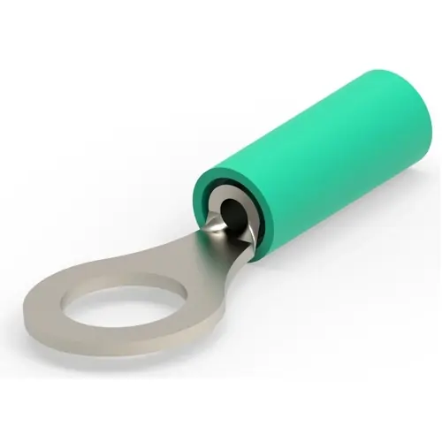 Geprüft Isolierter Ringkabelschuh, 0,3-0,6 mm², AWG 22 bis 20, 5 mm, 50832-1