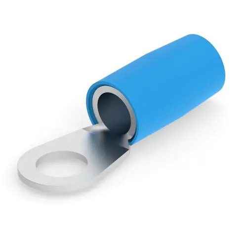 Isolierter Ringkabelschuh, 42,4-60,6 mm², AWG 1, 13.08 mm, M12, blau, 324058 Angebot