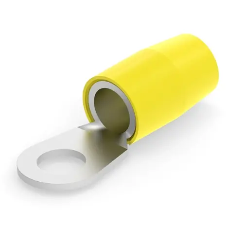 Finale Aktion Isolierter Ringkabelschuh, 60,6-76,3 mm², AWG 2, 13.08 mm, M12, gelb, 324085