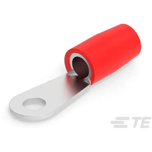 Heißes Angebot Isolierter Ringkabelschuh, 6,64-10,5 mm², AWG 8, 5 mm, rot, 324043