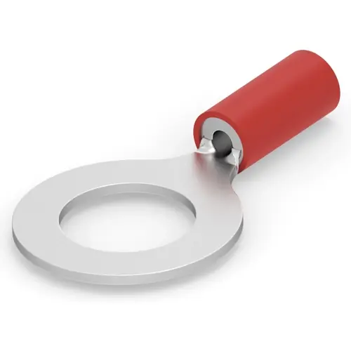 Isolierter Ringkabelschuh, 0,3-1,42 mm², AWG 22 bis 16, 9.91 mm, rot, 321522 Expressversand