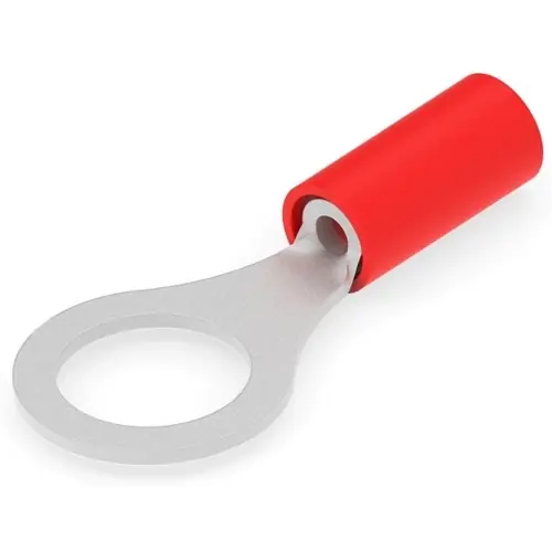 Isolierter Ringkabelschuh, 0,3-1,42 mm², AWG 22 bis 16, 7.92 mm, M8, rot, 320572 Knallerangebot