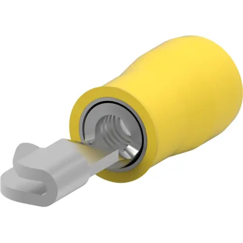 Sichere Zahlung Isolierter 27400203, 2,62-6,64 mm², AWG 12 bis 10, gelb, 35762