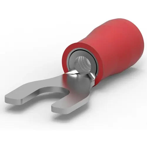 Isolierter Ringkabelschuh, 0,26-1,65 mm², AWG 22 bis 16, 4.34 mm, M4, rot, 36954 Kracherpreis